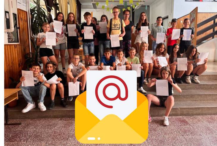We have pen pals from California!