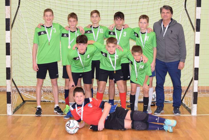 I. helyezés a Futsal Diákolimpia megyei döntőjén