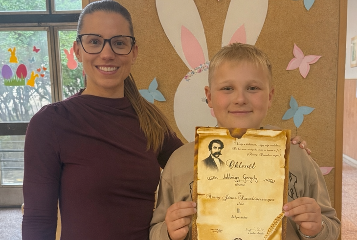 Sz�p eredm�ny az Arany J�nos Ter�leti Szaval�versenyen