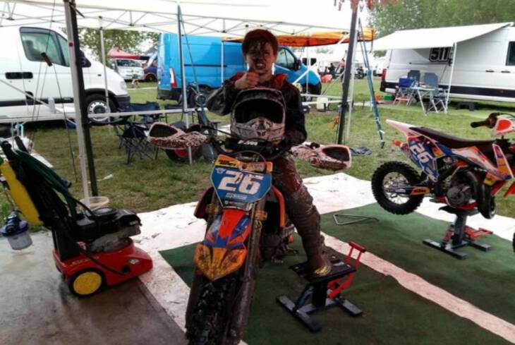 Horvth dm 6.b osztlyos tanul (a Kanizsa Motocross SE versenyzje) motocross sikerei:


