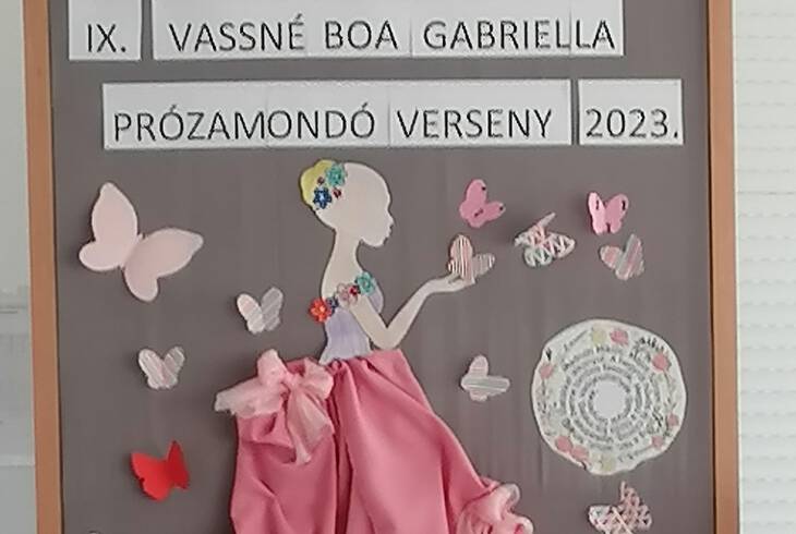 A IX. Vassn Boa Gabriella Przamond Verseny eredmnyei