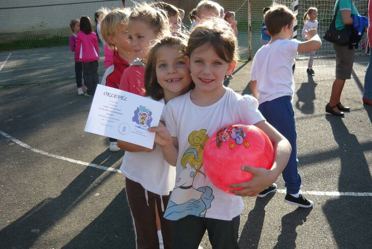 A Bolyai iskolával közösen rendezett sportverseny