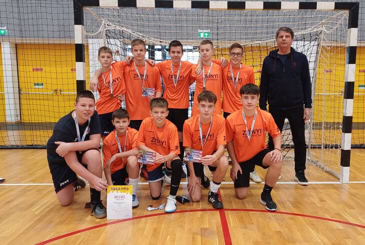 Futsal Diákolimpia megyei döntő III. helyezés