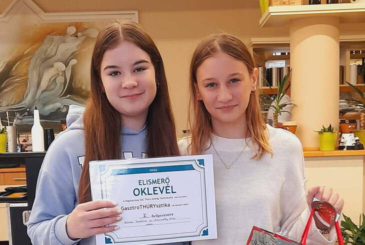 M�rton-napi sikerek a Gasztr�Th�rysztikai Idegen Nyelvi Versenyen